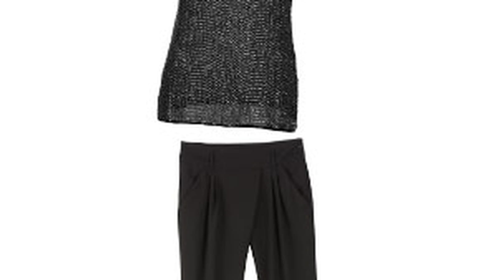 Le pantalon noir, en mode paillettes