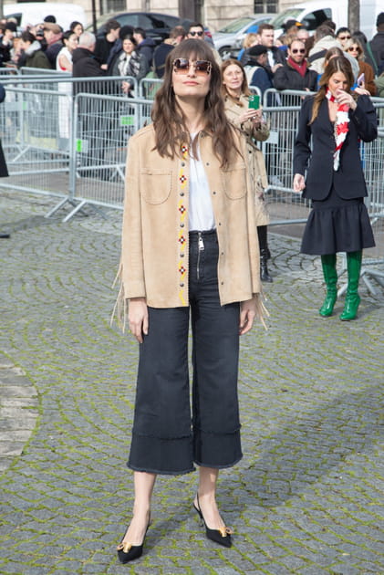 Clara Luciani au défilé Miu Miu