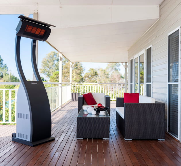 Chauffer la terrasse