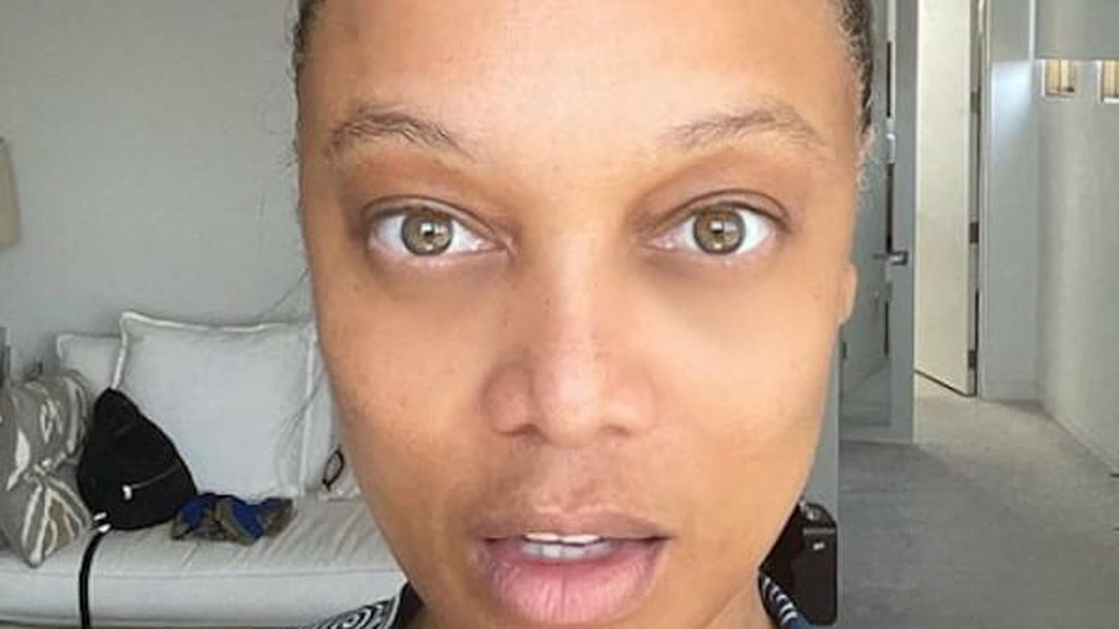 Tyra Banks et sa bonne mine innée 