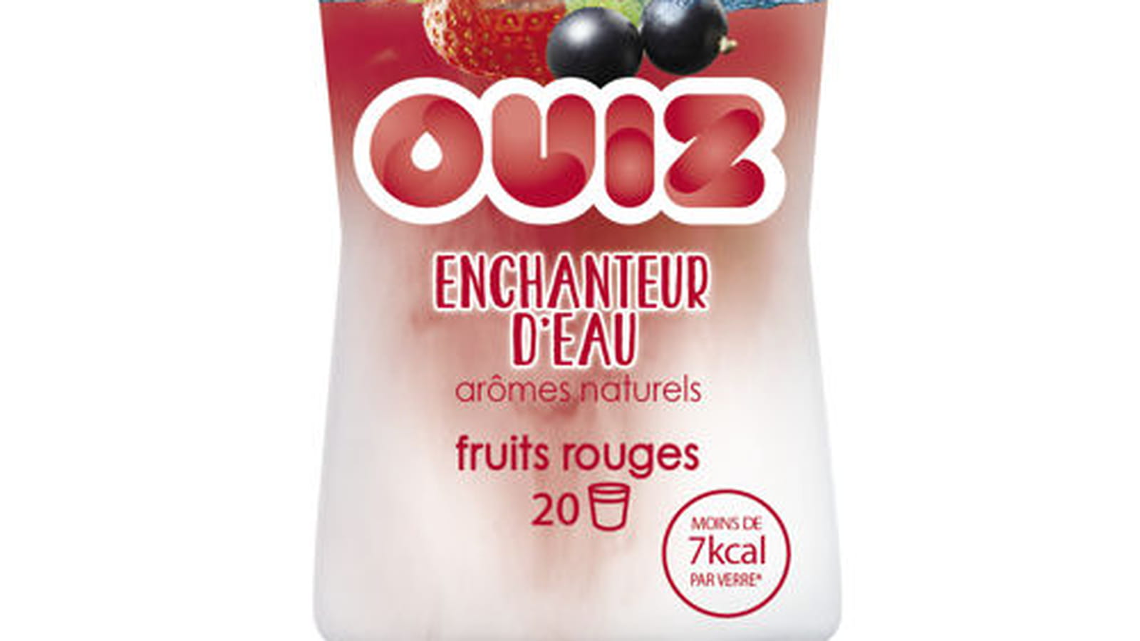 Enchanteur d'eau aux fruits rouges de Ouiz