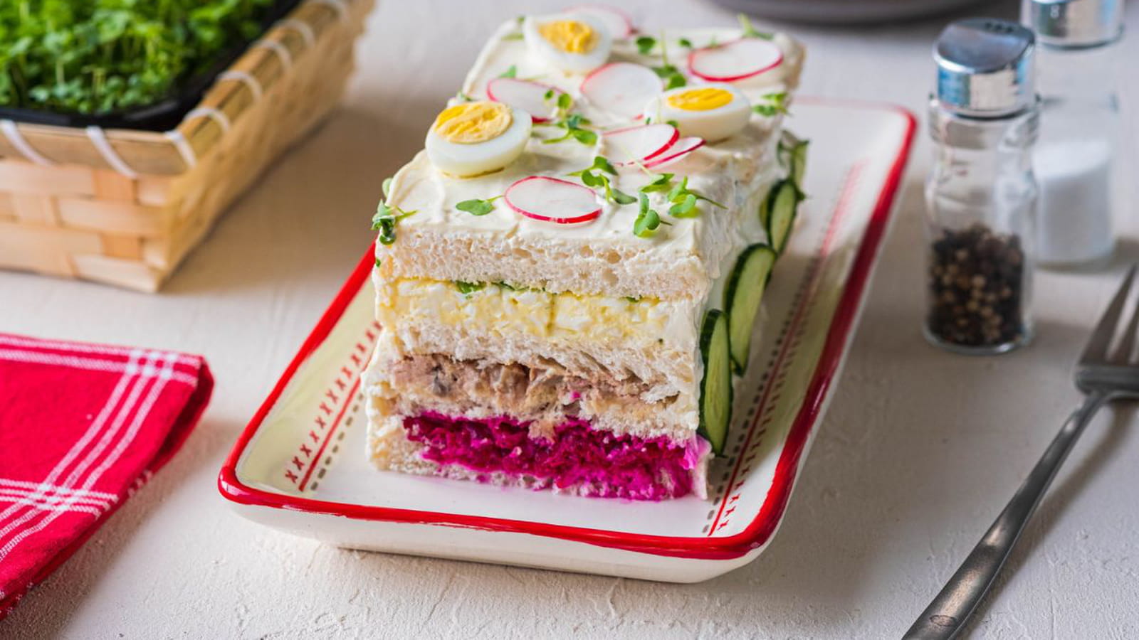 Gâteau sandwich