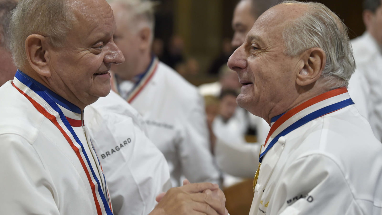 Joel Robuchon et Pierre Orsi