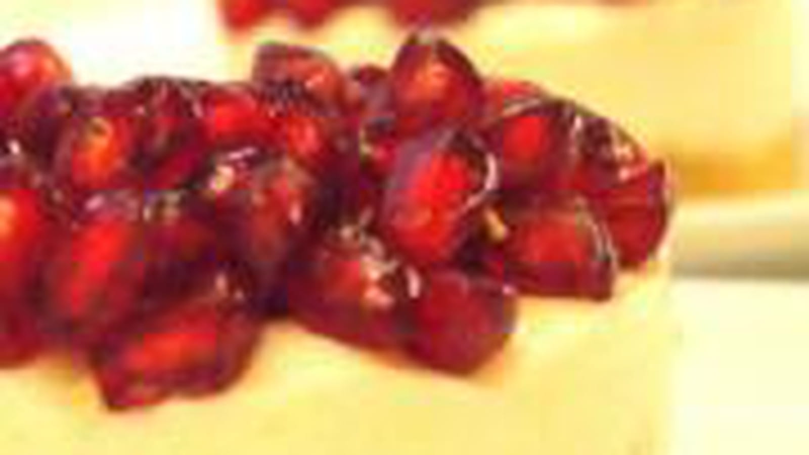Entremet coco acidulé grenade