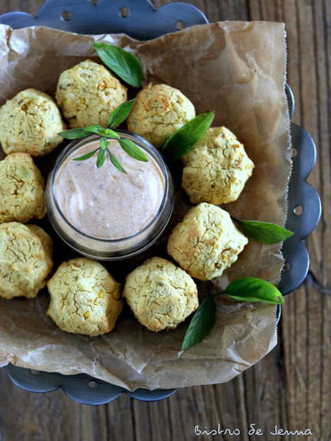 Falafels vegan sans friture