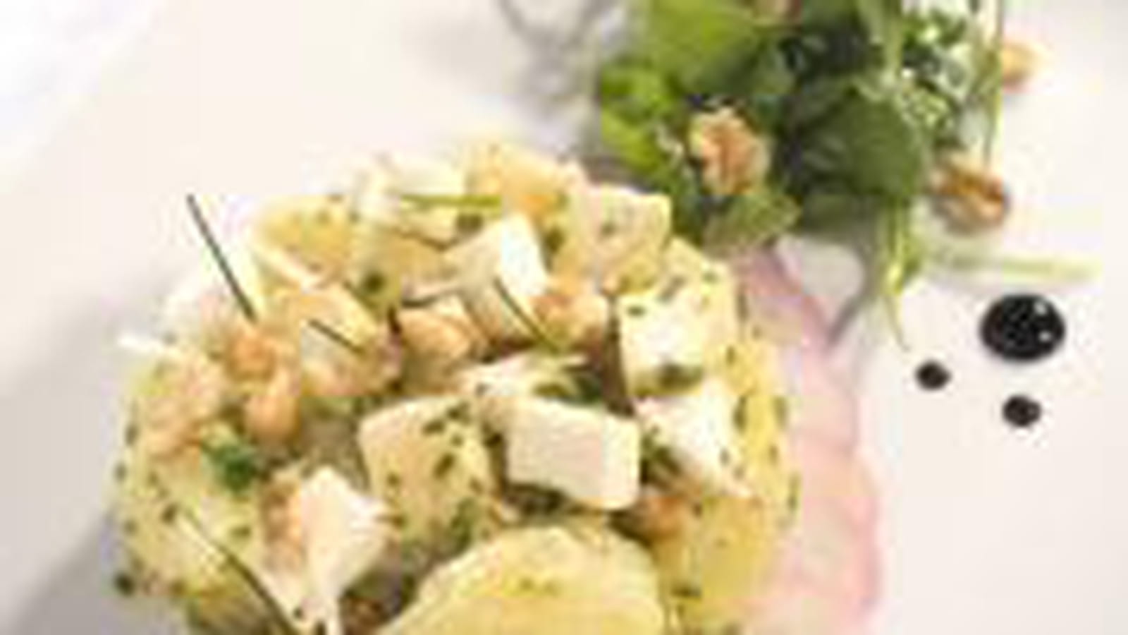 Salade de pommes de terre au Chavignol