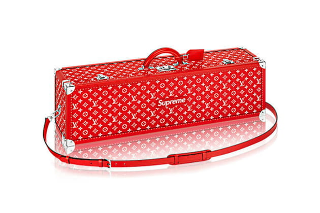 La boîte à skateboard de Supreme X Louis Vuitton