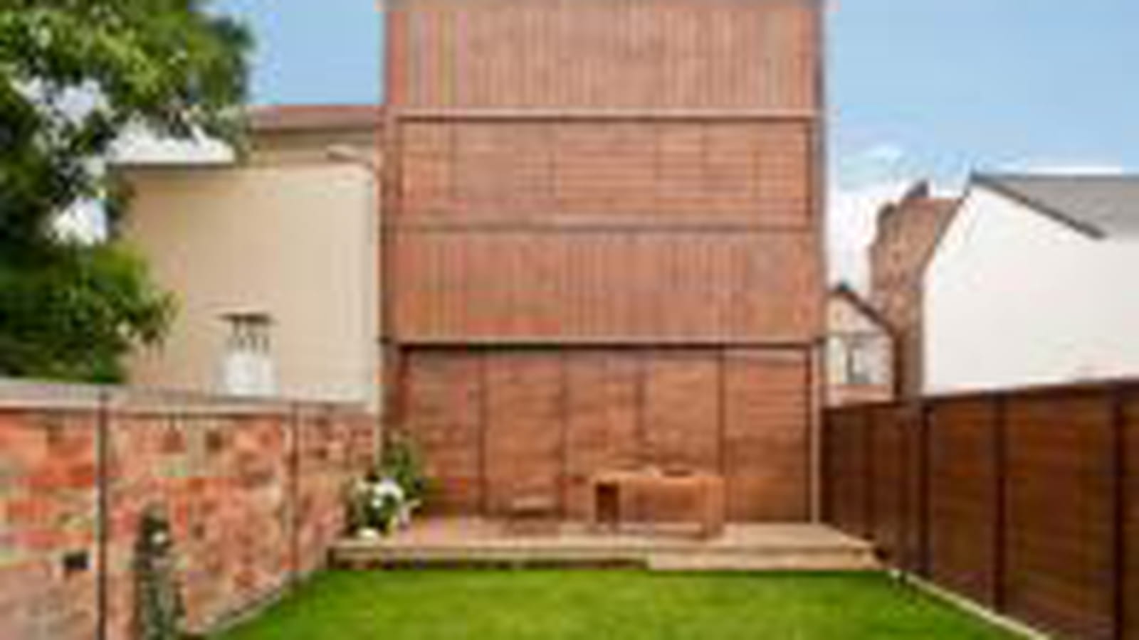 Façade en bois