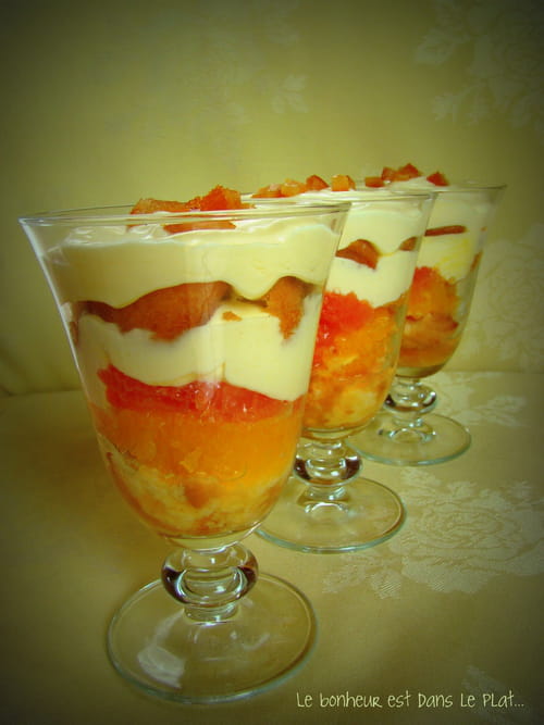 Tiramisu aux 3 agrumes