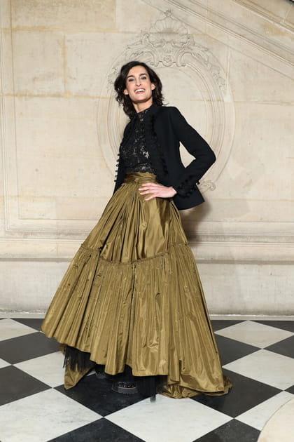 Nine d'Urso au d&eacute;fil&eacute; Dior