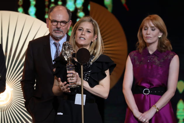 Marina Fois, r&eacute;compens&eacute;e pour son interpr&eacute;tation de l'&eacute;crivain Herv&eacute; Guibert dans 'Les Idoles'