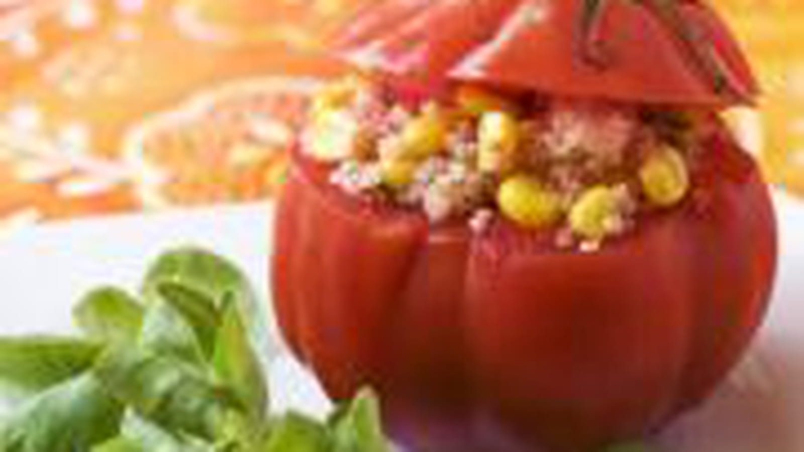 Tomates farcies au taboulé de quinoa