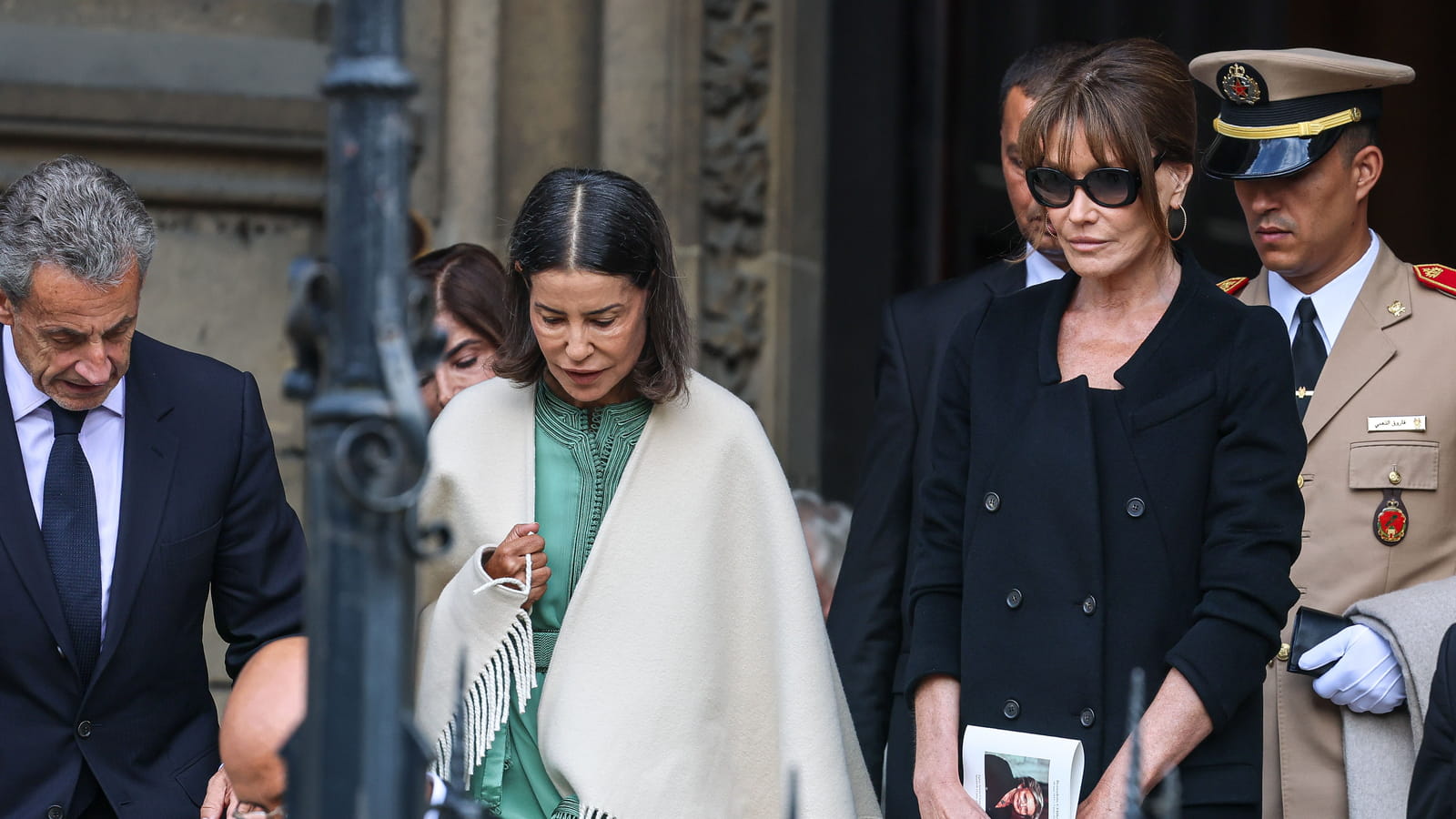 Nicolas Sarkozy, Lalla Meryem et Carla Bruni