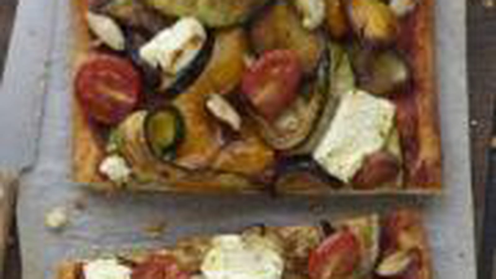 Pizza légumes grillés