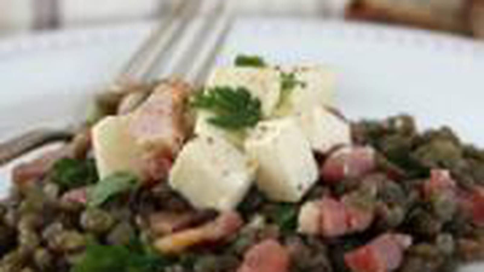 Salade de lentilles