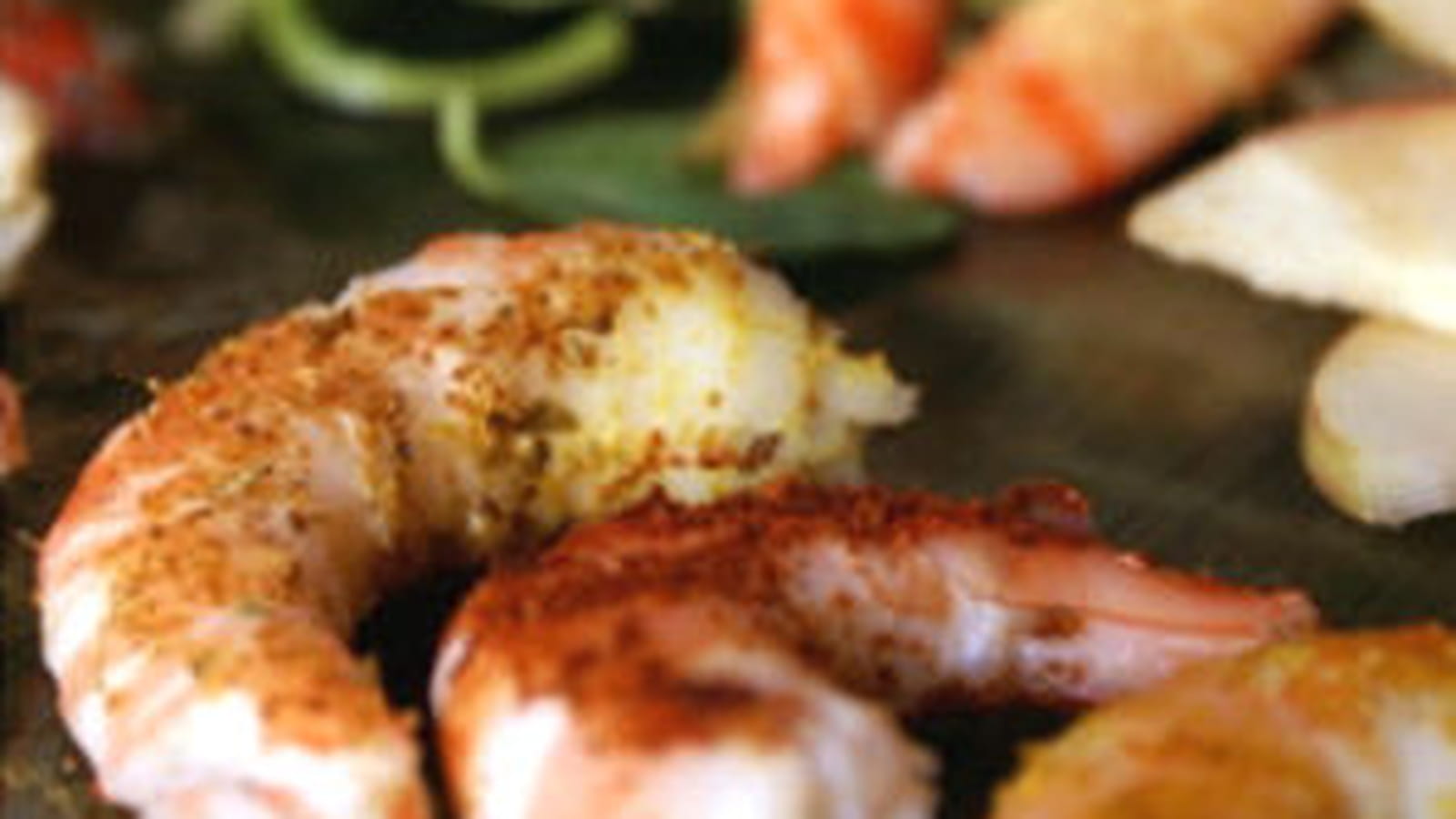 Gambas aux épices