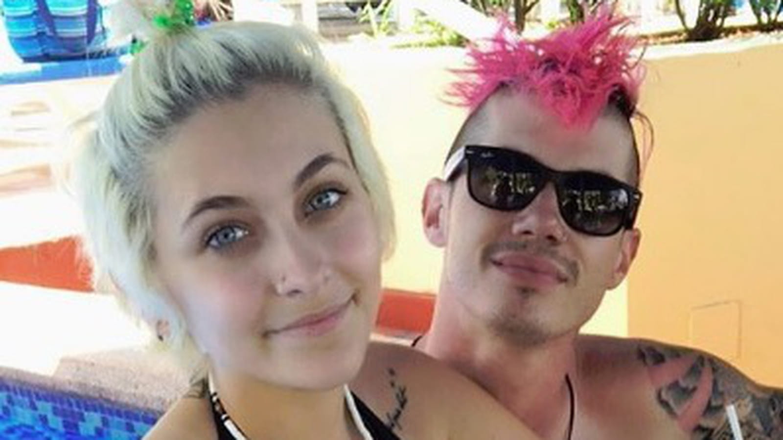 Paris Jackson et Michael Snoddy          