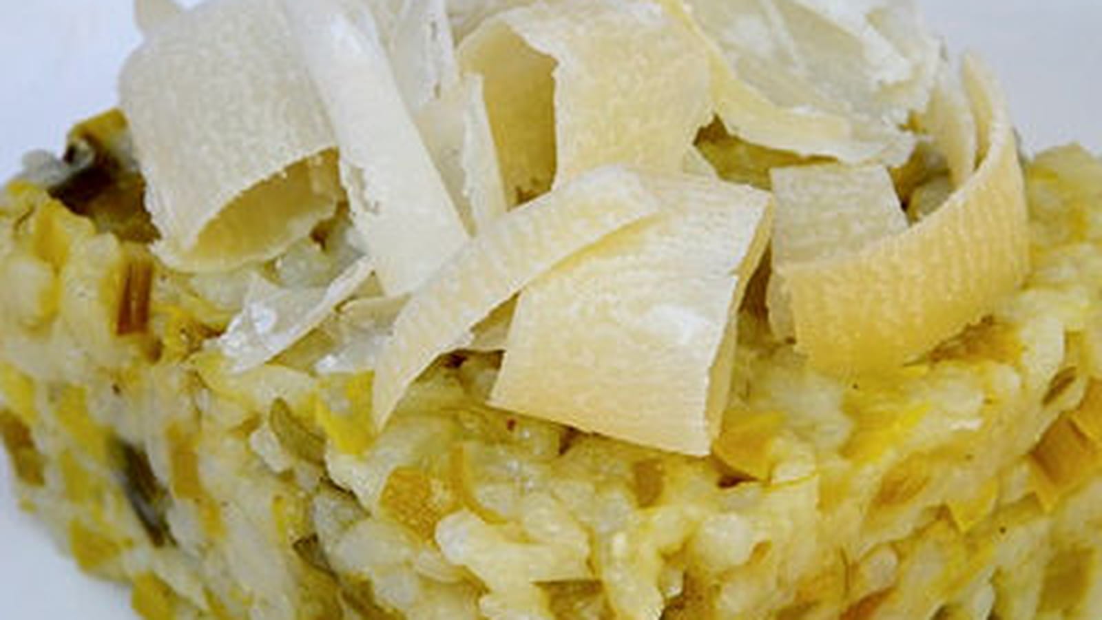 Risotto aux poireaux 