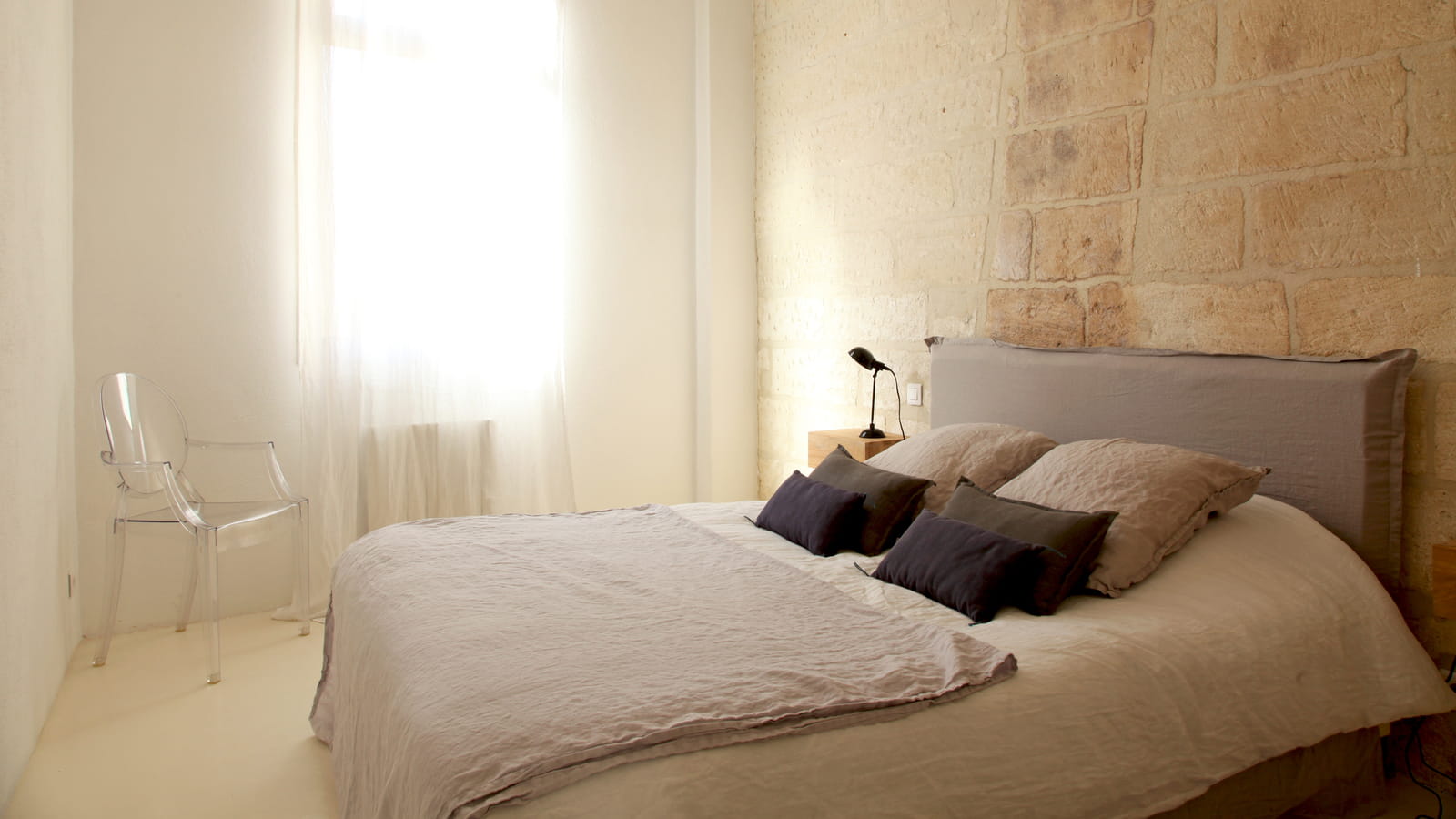 Chambre aux couleurs naturelles