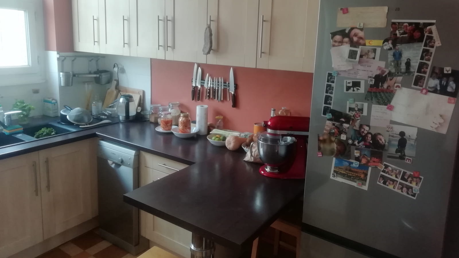 Meubles de cuisine avant