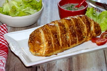 Saucisson lyonnais feuilleté et sa duxelle de champignons : Etape 1