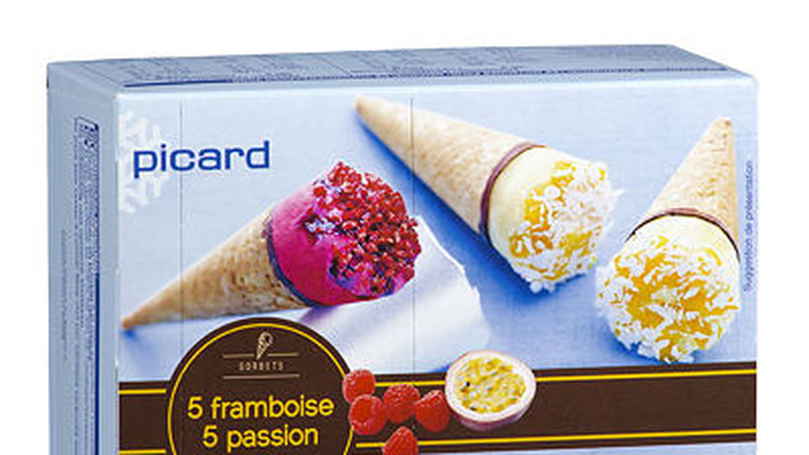 Mini-cônes Sorbets Picard