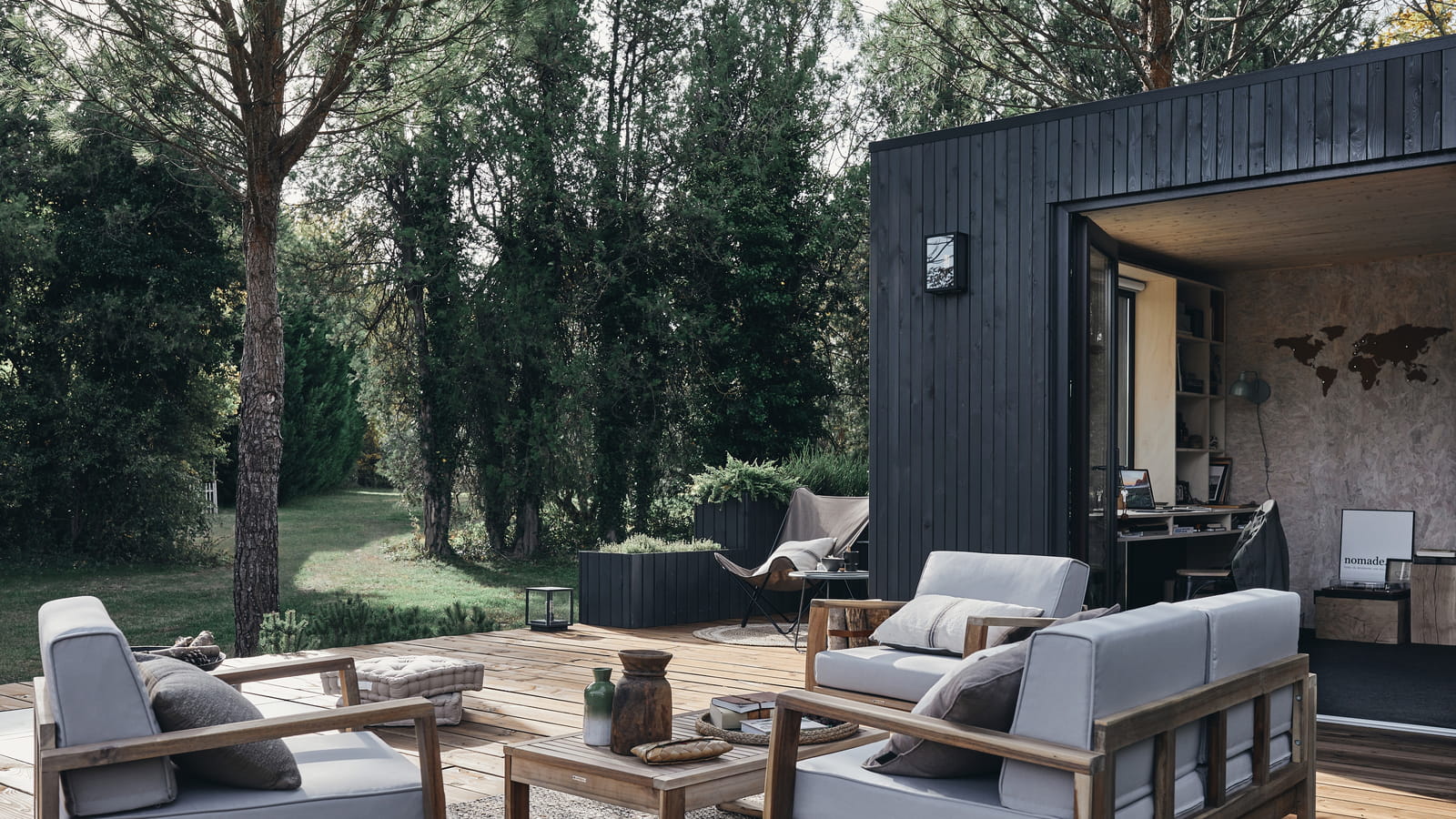 Avec terrasse