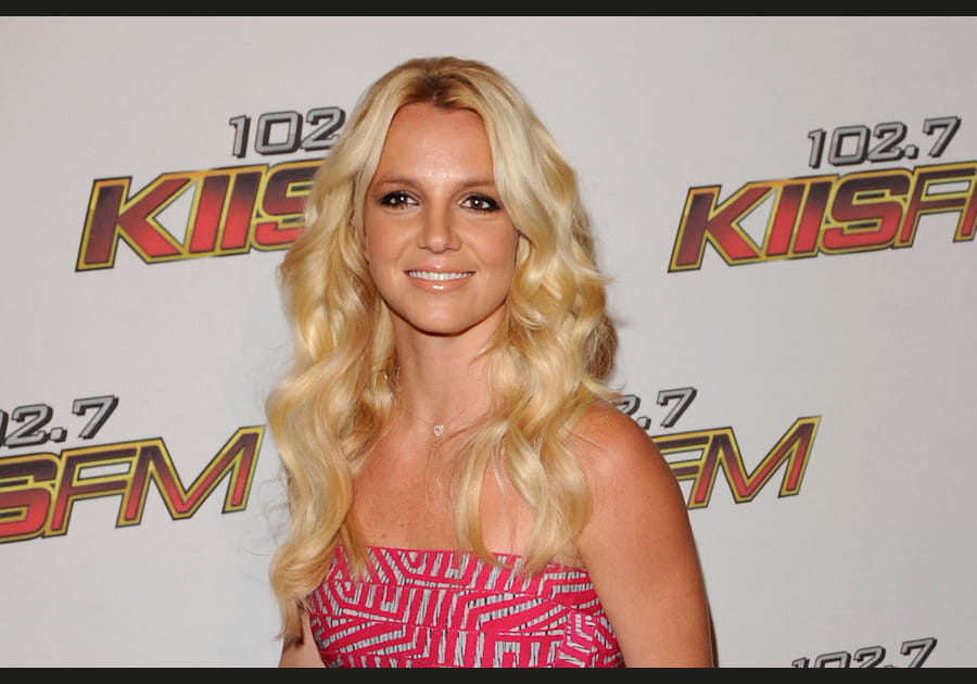 Le long wavy de Britney Spears