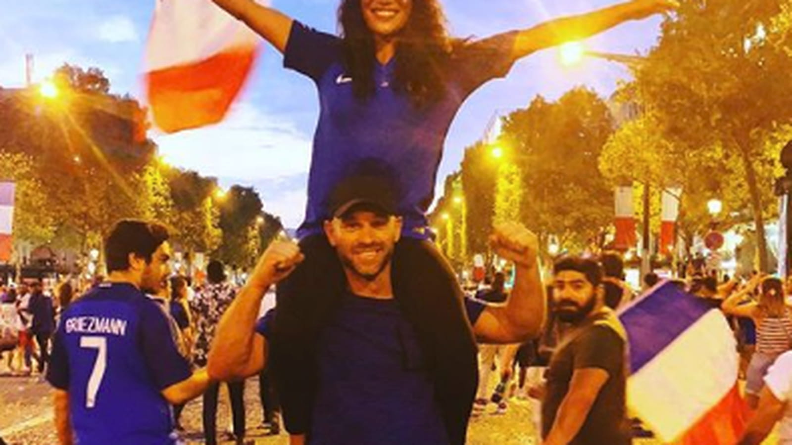 Franck Gastambide et Sabrina Ouazani 