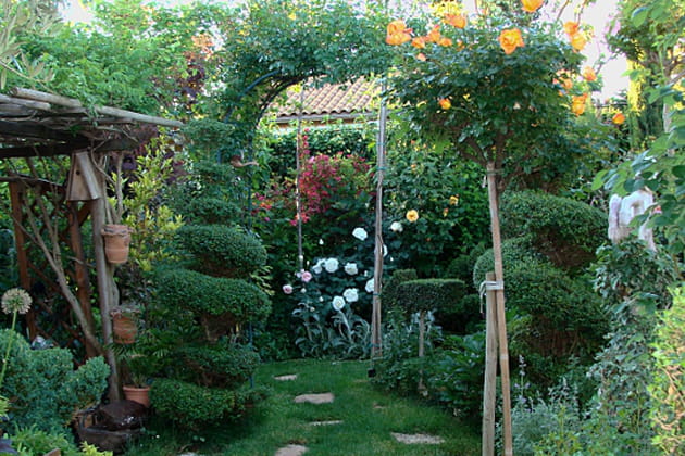 Le clos fleuri de Claudette