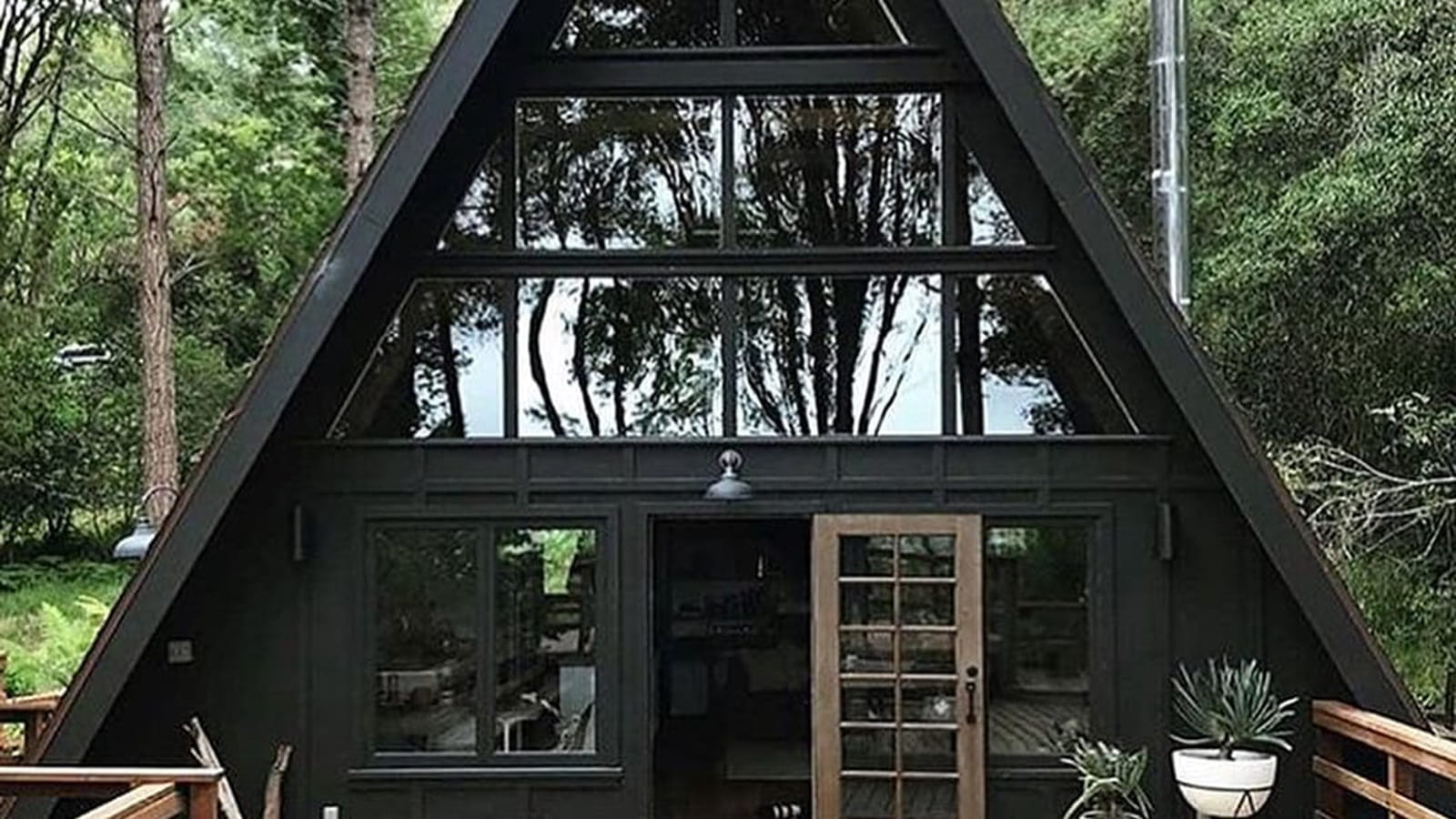Maison en A avec terrasse 