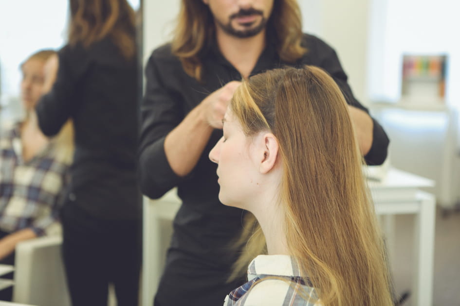 Diviser la chevelure