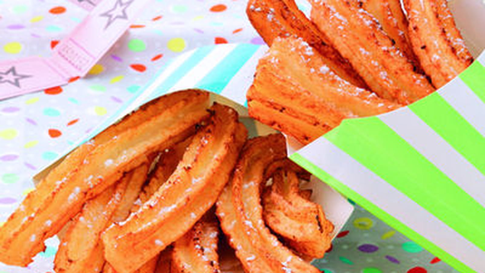 Mini churros à la fleur d’oranger