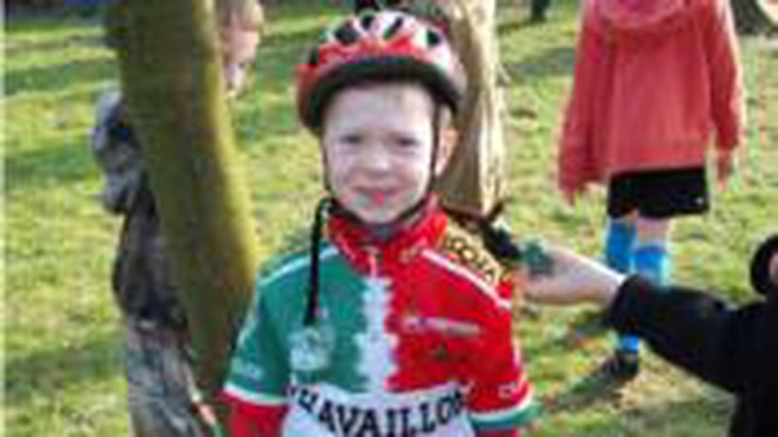 Cycliste en herbe
