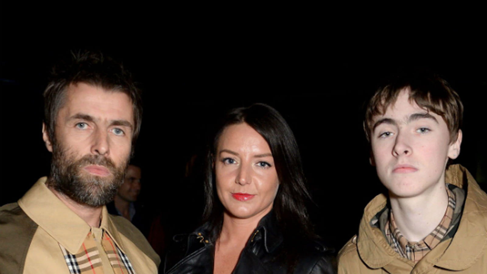Liam Gallagher, Debbie Gwyther et Gene Gallagher