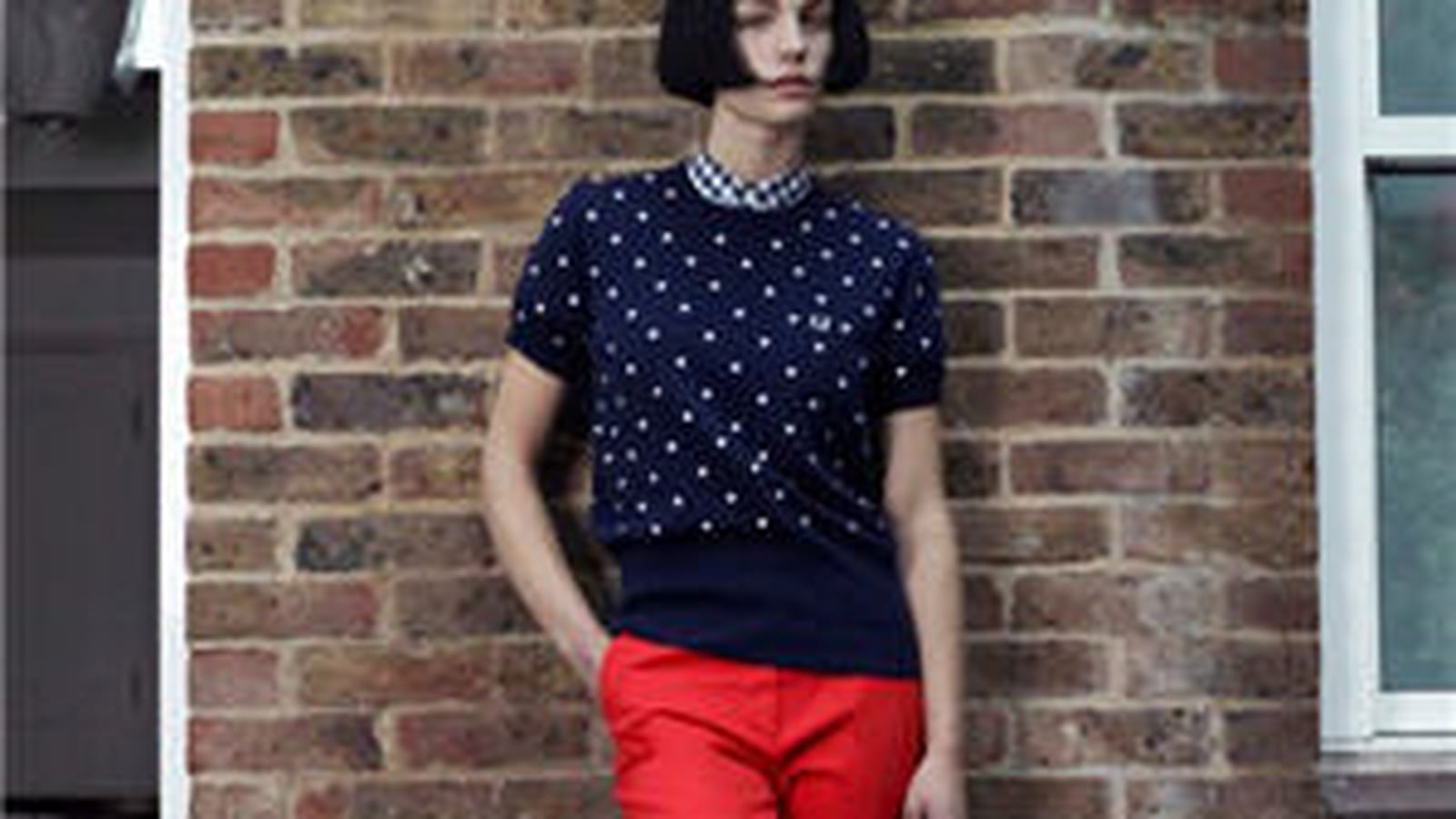 Pantalon rouge de Fred Perry