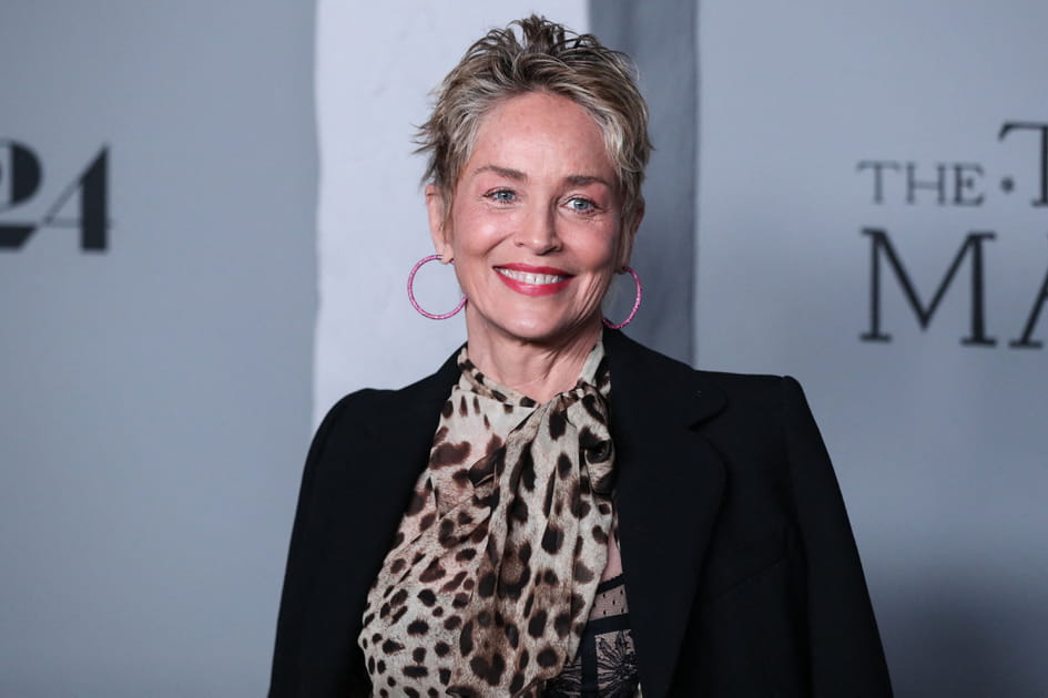 Sharon Stone, sensationnelle avec son wet-hair look