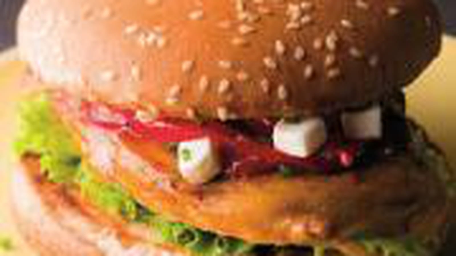 Burger poulet citron mariné