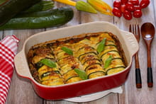 Cannellonis de courgettes, farcis à la feta et aux épinards : Etape 5