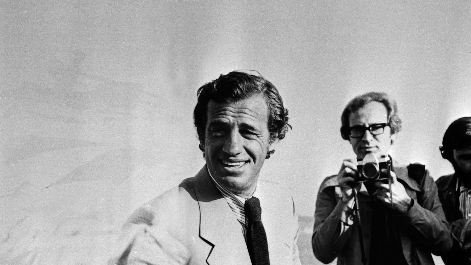 Jean Paul Belmondo au festival de Cannes en 1974 
