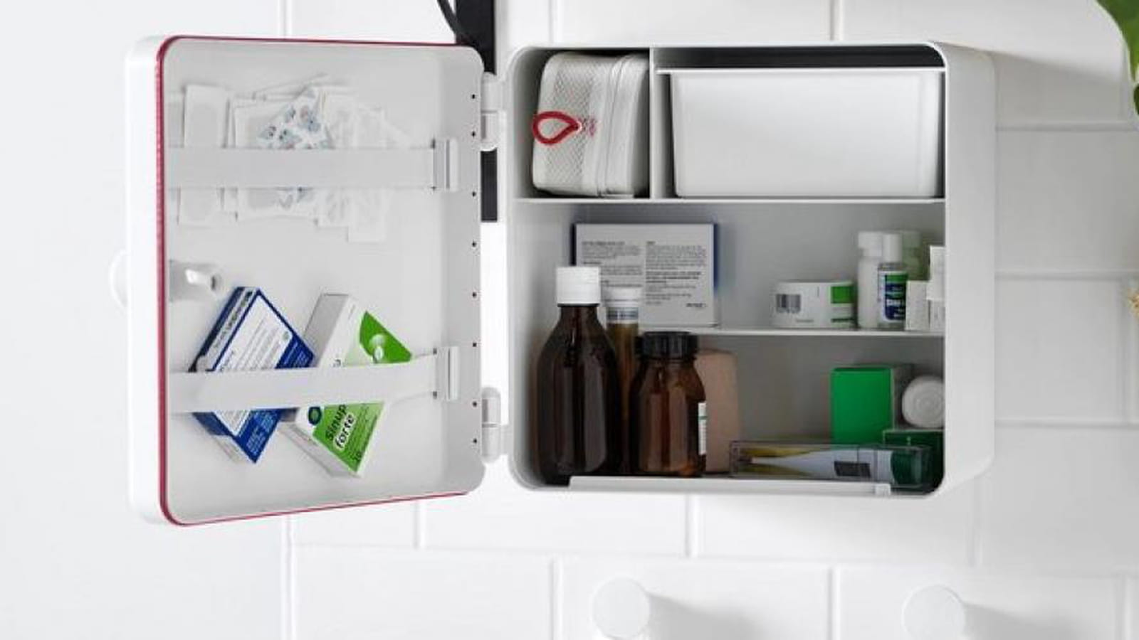 Une armoire à pharmacie pratico-pratique
