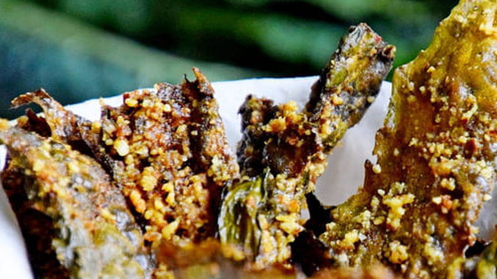 Chips de chou kale aux épices indiennes
