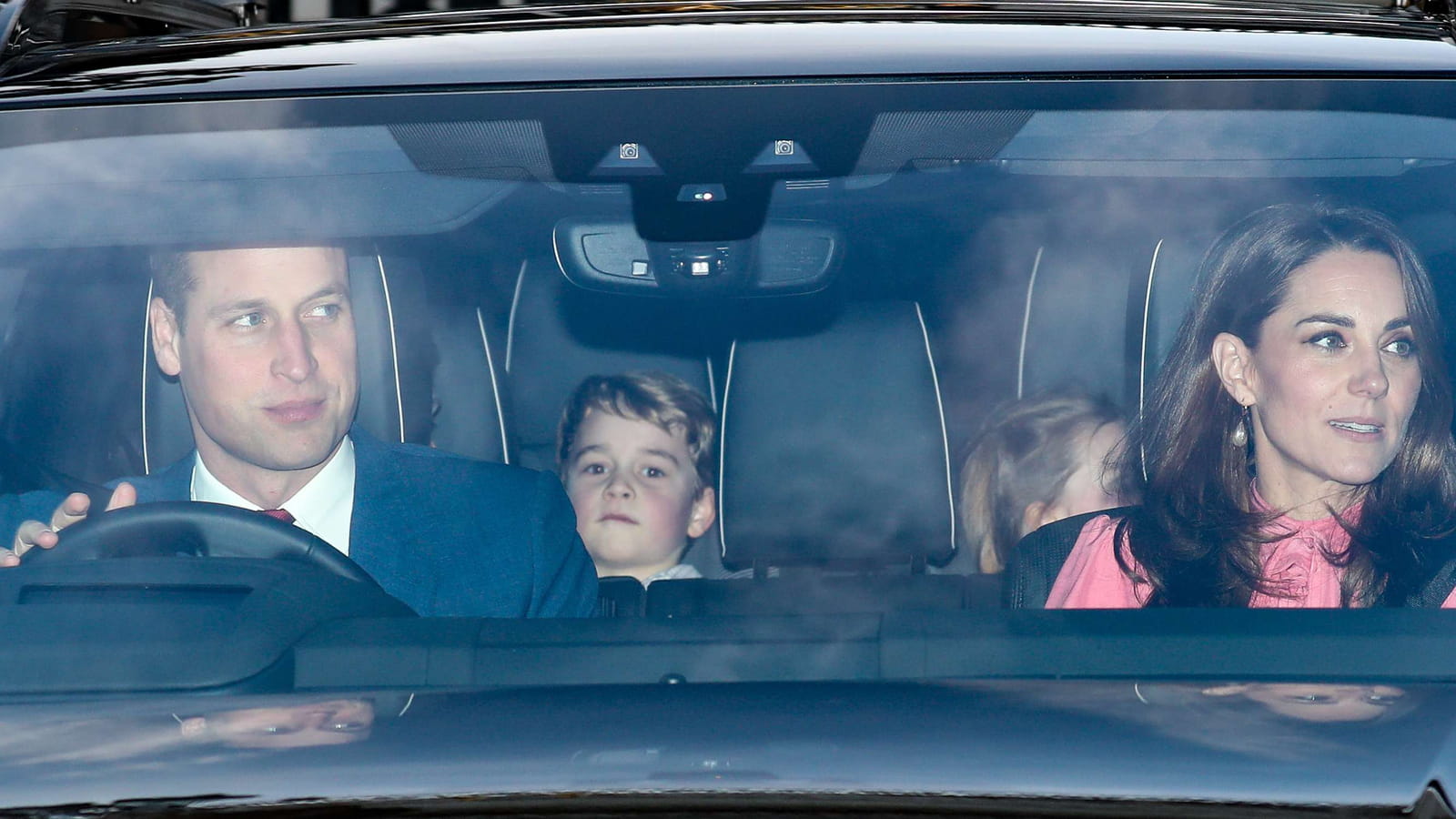 Prince William, Kate Middleton, prince George, en vadrouille
