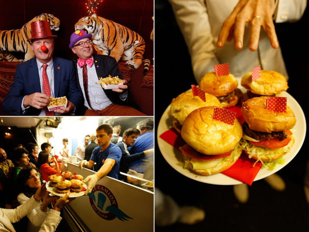 Le repas : burger & co