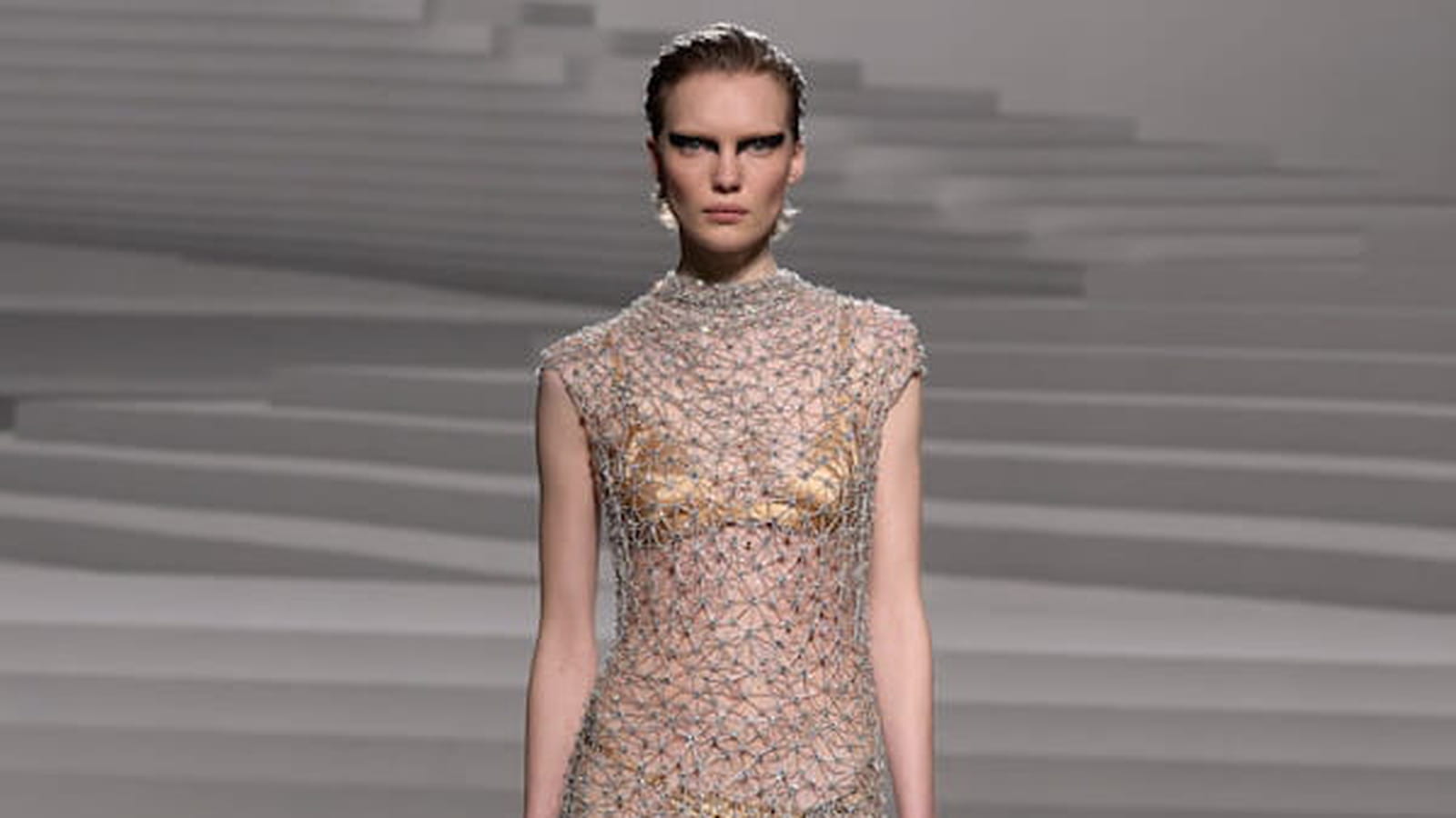 Défilé Versace automne-hiver 2024-2025