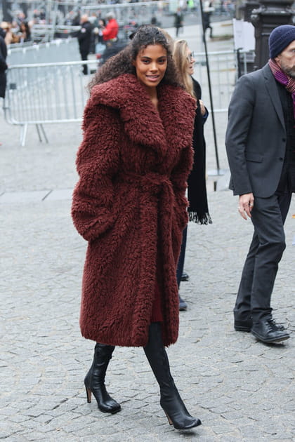 Tina Kunakey au d&eacute;fil&eacute;&nbsp;Stella McCartney