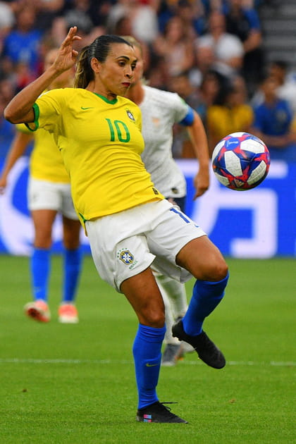 La joueuse de football Marta lors de la Coupe du Monde 2019
