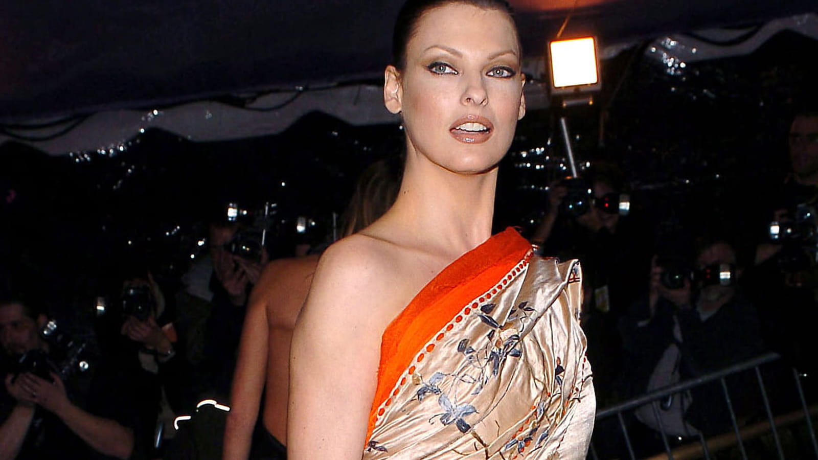 Linda Evangelista le 27 avril 2004