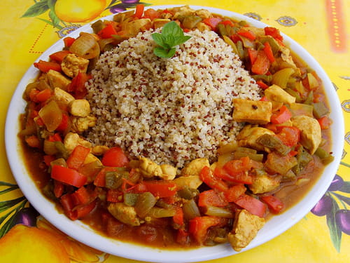 Poulet au quinoa
