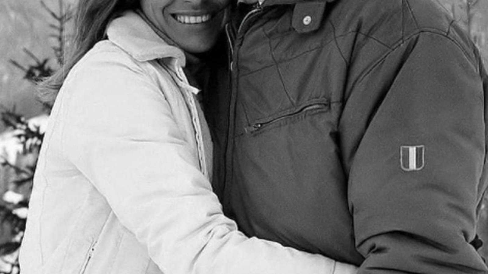 Nathalie et Alain Delon
